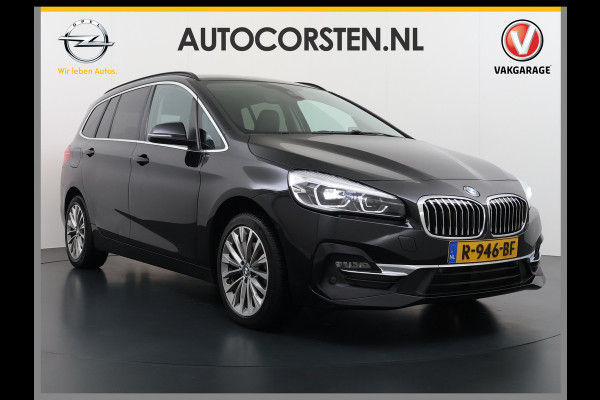 BMW 2 Serie Gran Tourer 216i-T 7-Pers. Leer Trekhaak Navi-Plus Ecc Head-Up Display Camera Navi Ecc Pdc Cruise Control Luxury Line Business E Stoelverwarming Elek.Achterklep Privacy Glas Led Lmv 17" Origineel Nederlandse Auto met plaats voor 7 personen! € 45.000,- nieuw