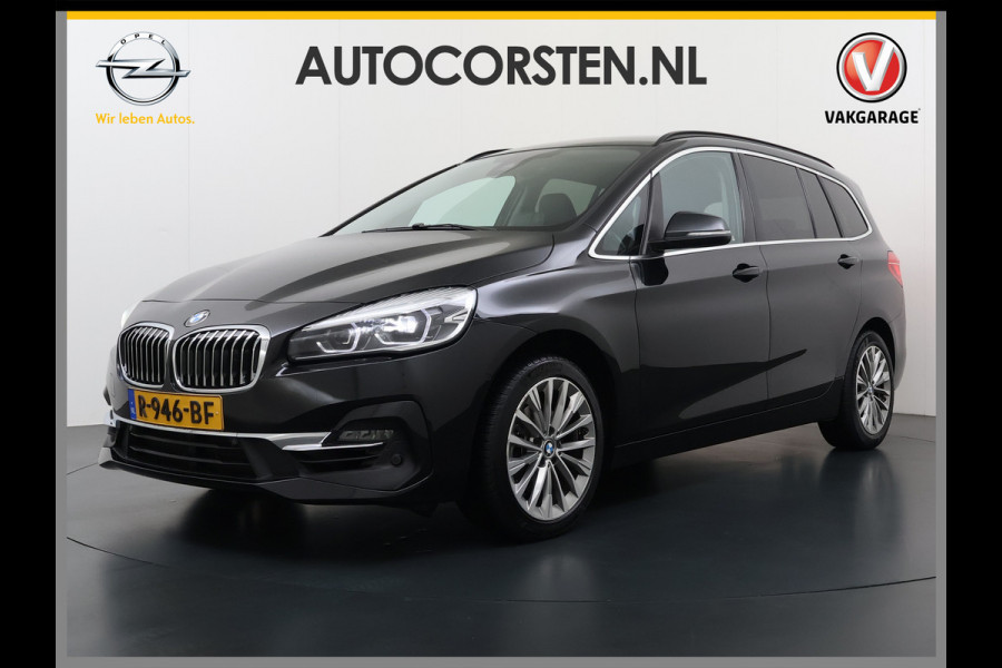BMW 2 Serie Gran Tourer 216i-T 7-Pers. Leer Trekhaak Navi-Plus Ecc Head-Up Display Camera Navi Ecc Pdc Cruise Control Luxury Line Business E Stoelverwarming Elek.Achterklep Privacy Glas Led Lmv 17" Origineel Nederlandse Auto met plaats voor 7 personen! € 45.000,- nieuw