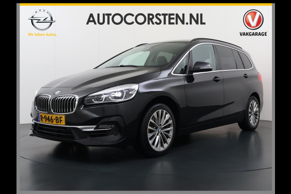 BMW 2 Serie Gran Tourer 216i-T 7-Pers. Leer Trekhaak Navi-Plus Ecc Head-Up Display Camera Navi Ecc Pdc Cruise Control Luxury Line Business E Stoelverwarming Elek.Achterklep Privacy Glas Led Lmv 17" Origineel Nederlandse Auto met plaats voor 7 personen! € 45.000,- nieuw
