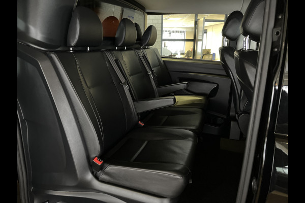 Mercedes-Benz Vito 114 CDI Extra Lang L3H1 DC Comfort 5 persoons / automaat / leer / navi / airco / cruise / vaste prijs rijklaar € 32.950 ex btw / lease vanaf € 538 / trekhaak / zwart metallic