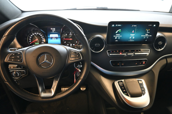 Mercedes-Benz V-Klasse 300d 4-MATIC AMG DC Lang Avantgarde Panorama dak, Distronic, 360 Camera, Standkachel, Burmester