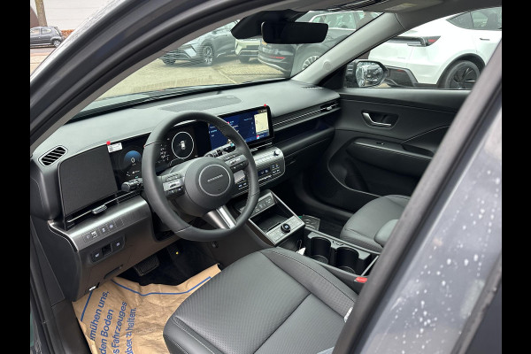 Hyundai Kona 1.6 GDI HEV Premium Sky FULL HYBRID | NIEUWE AUTO MET REGISTRATIE | VOLLE AUTO! | FABR GARANTIE T/M 12-2029| ELEK. ACHTERKLEP| PANO| ELEK STOEL| STOEL VENTILATIE