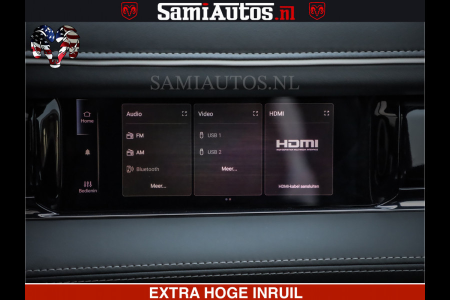 Dodge Ram 1500 Limited Night H.O 540HP 706Nm | Massage + Full Option | De Meest Luxe en Volle Pick-Up in zijn Klasse | Comfortabele Dubbele Cabine met Royale 5 Zitplaatsen | BPM vrij | Nu Leverbaar uit Voorraad | Voorraad Nr 2349 -  5159