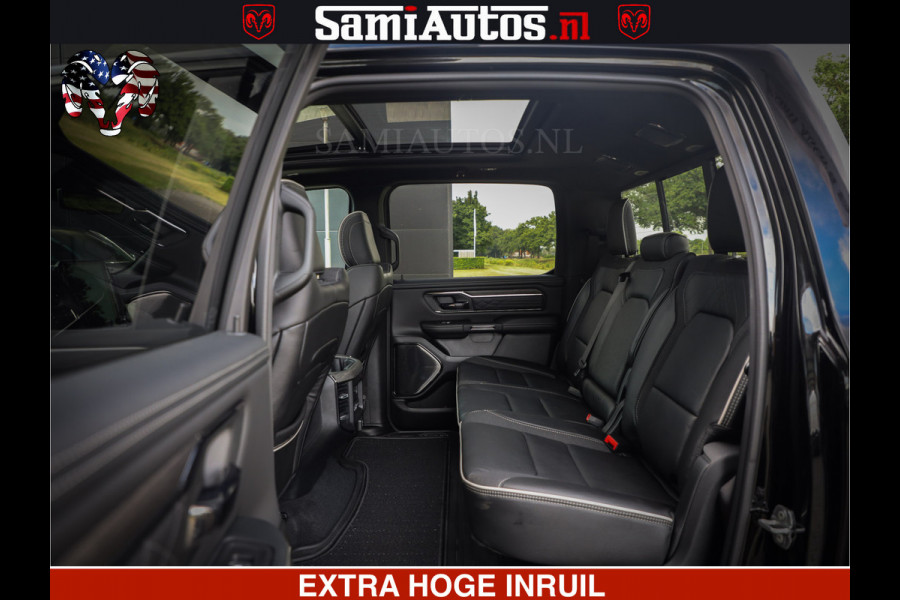 Dodge Ram 1500 Limited Night H.O 540HP 706Nm | Massage + Full Option | De Meest Luxe en Volle Pick-Up in zijn Klasse | Comfortabele Dubbele Cabine met Royale 5 Zitplaatsen | BPM vrij | Nu Leverbaar uit Voorraad | Voorraad Nr 2349 -  5159