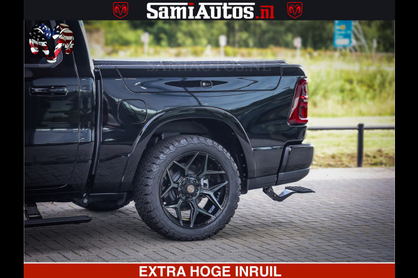 Dodge Ram 1500 Limited Night H.O 540HP 706Nm | Massage + Full Option | De Meest Luxe en Volle Pick-Up in zijn Klasse | Comfortabele Dubbele Cabine met Royale 5 Zitplaatsen | BPM vrij | Nu Leverbaar uit Voorraad | Voorraad Nr 2349 -  5159