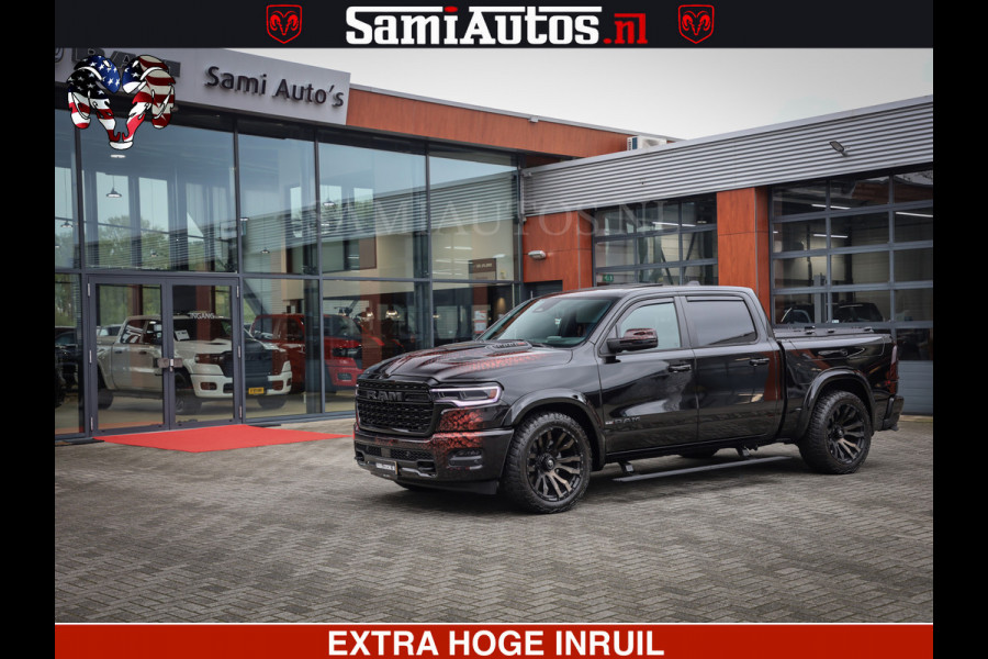 Dodge Ram COBRA EDITION | All-In Prijs | Limited Night High Output 540HP 706Nm | Massage + Full Option | De Meest Luxe en Volle Pick-Up in Comfortabele Dubbele Cabine met Royale 5 Zitplaatsen | BPM vrij | Nu Leverbaar uit Voorraad | Voorraad Nr 2335 - 5153 |