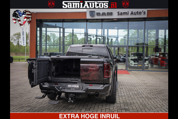 Dodge Ram COBRA EDITION | All-In Prijs | Limited Night High Output 540HP 706Nm | Massage + Full Option | De Meest Luxe en Volle Pick-Up in Comfortabele Dubbele Cabine met Royale 5 Zitplaatsen | BPM vrij | Nu Leverbaar uit Voorraad | Voorraad Nr 2335 - 5153 |