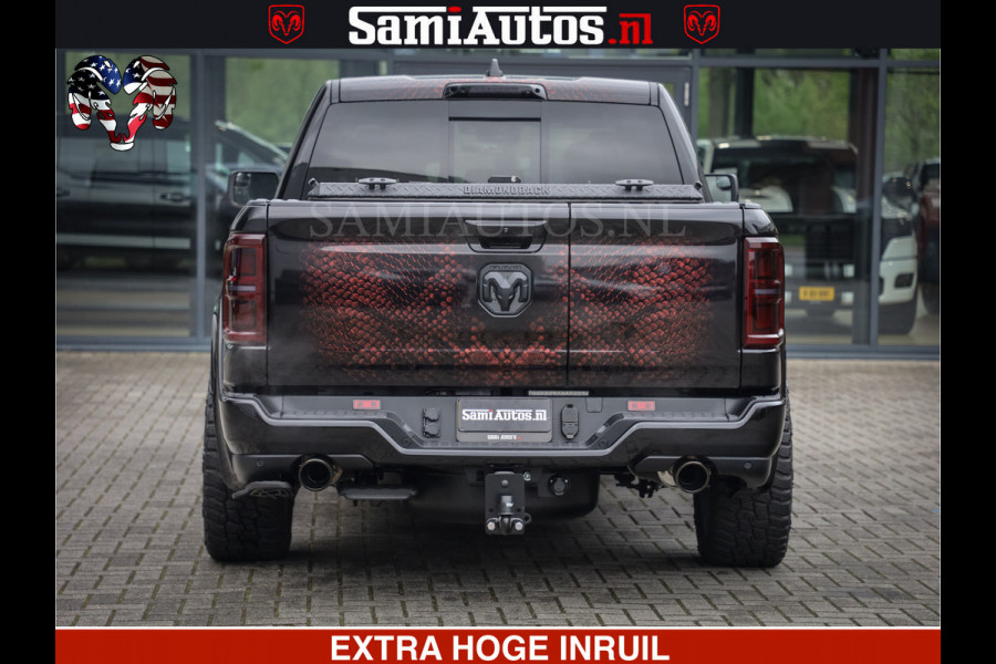 Dodge Ram COBRA EDITION | All-In Prijs | Limited Night High Output 540HP 706Nm | Massage + Full Option | De Meest Luxe en Volle Pick-Up in Comfortabele Dubbele Cabine met Royale 5 Zitplaatsen | BPM vrij | Nu Leverbaar uit Voorraad | Voorraad Nr 2335 - 5153 |