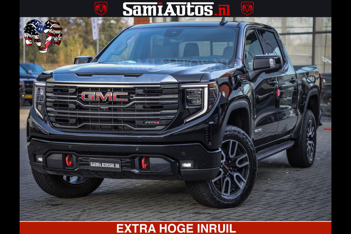 GMC Sierra AT4 6.2 V8 4X4 | VIRTUAL COCKPIT | HUD | BOM VOL | DC | RAM DEALER NEDERLAND | | GRIJSKENTEKEN | DUBBELE CABINE | PICK UP | VOORRAAD 261530 |