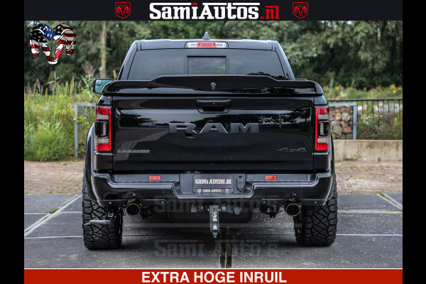Dodge Ram 1500 Laramie Sport | HEMI 5.7 V8 4x4 | LPG | Grootscherm 12" | LARAMIE PERFORMANCE | ZWART | CREWCAB 5'7 | GRIJSKENTEKEN | DUBBELE CABINE | 5 Persoons | VOORRAAD NR 2528-641276