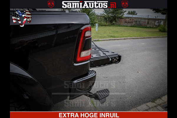 Dodge Ram 1500 Laramie Sport | HEMI 5.7 V8 4x4 | LPG | Grootscherm 12" | LARAMIE PERFORMANCE | ZWART | CREWCAB 5'7 | GRIJSKENTEKEN | DUBBELE CABINE | 5 Persoons | VOORRAAD NR 2528-641276