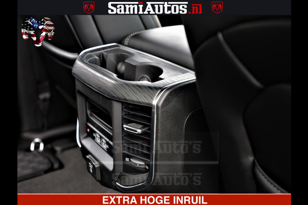 Dodge Ram 1500 Laramie Sport | HEMI 5.7 V8 4x4 | LPG | Grootscherm 12" | LARAMIE PERFORMANCE | ZWART | CREWCAB 5'7 | GRIJSKENTEKEN | DUBBELE CABINE | 5 Persoons | VOORRAAD NR 2528-641276