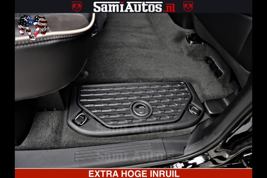 Dodge Ram 1500 Laramie Sport | HEMI 5.7 V8 4x4 | LPG | Grootscherm 12" | LARAMIE PERFORMANCE | ZWART | CREWCAB 5'7 | GRIJSKENTEKEN | DUBBELE CABINE | 5 Persoons | VOORRAAD NR 2528-641276