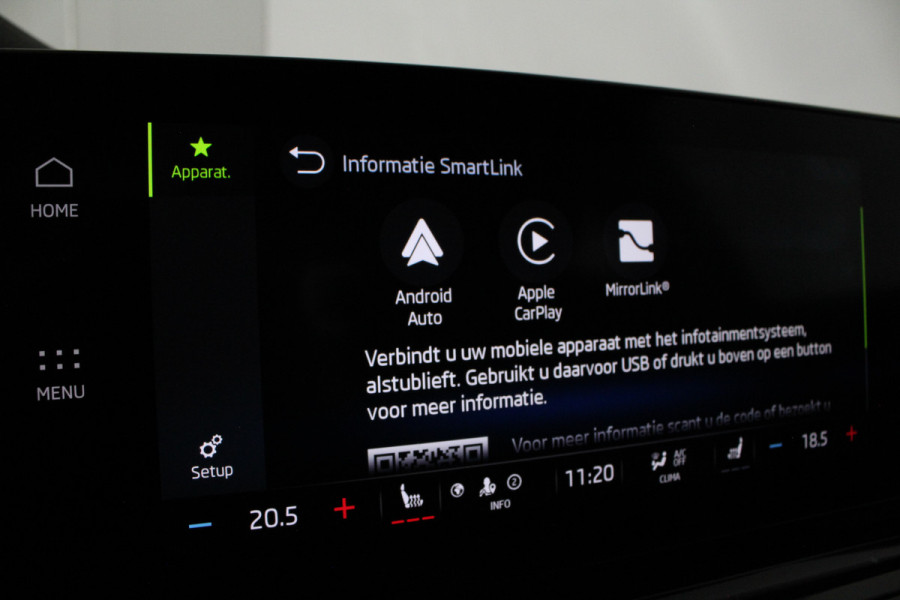 Škoda Octavia 1.5 e-TSI Business Edition Plus 150pk DSG/Lava Blue Metallic/Cruise control adaptief