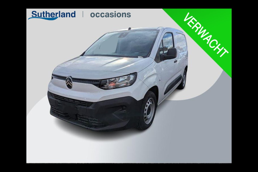 Citroën Berlingo 1.5 BlueHDi 100 S&S L1 102pk | Navigatie | Reservewiel