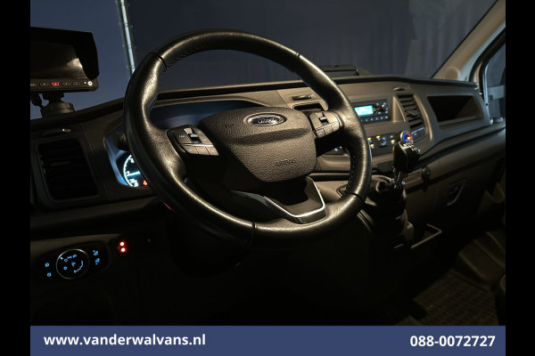 Ford Transit 2.0 TDCI 161pk Bakwagen 225cm hoog Laadklep Euro6 Airco | Camera | Cruisecontrol | 950kg laadvermogen Bijrijdersbank,