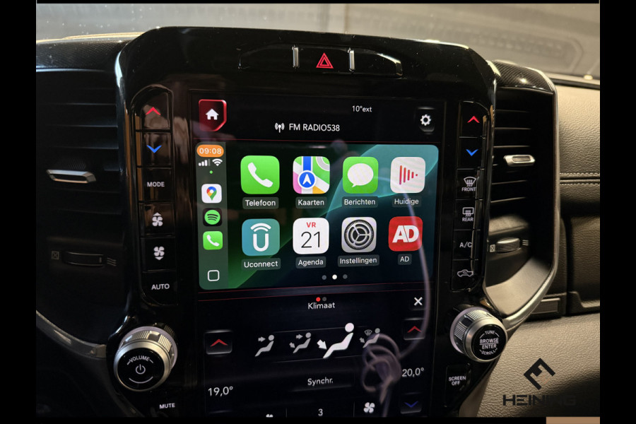 Dodge Ram 1500 5.7 V8 4x4 Crew Cab Laramie Sport. Black Edition. Apple-carplay. Navi. Pano. Train Horn. NAP