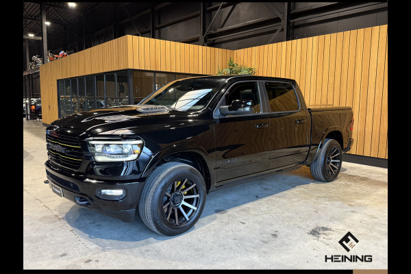 Dodge Ram 1500 5.7 V8 4x4 Crew Cab Laramie Sport. Black Edition. Apple-carplay. Navi. Pano. Train Horn. NAP
