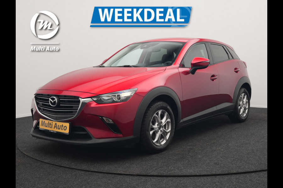 Mazda CX-3 2.0 SkyActiv-G 121 Comfort Dealer O.H | Trekhaak Afneembaar | Apple Carplay | Sportstoelen Verwarmd | Cruise Control |  Laneassist | Climate Control |