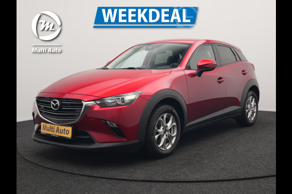 Mazda CX-3 2.0 SkyActiv-G 121 Comfort Dealer O.H | Trekhaak Afneembaar | Apple Carplay | Sportstoelen Verwarmd | Cruise Control |  Laneassist | Climate Control |