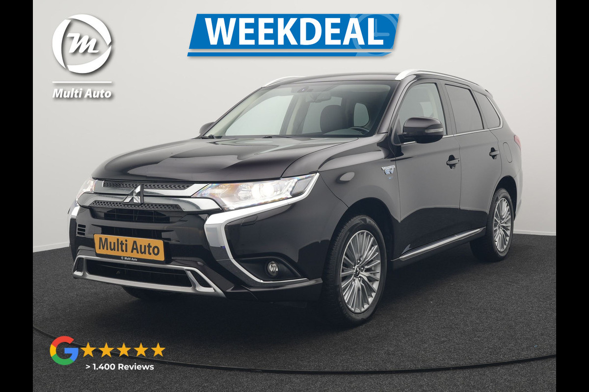 Mitsubishi Outlander 2.4 Intense Plug In Hybrid 225pk Dealer O.H PHEV | Trekhaak Afneembaar | Alcantara Sportstoelen Verwarmd | Camera | Apple Carplay | Keyless | DAB |