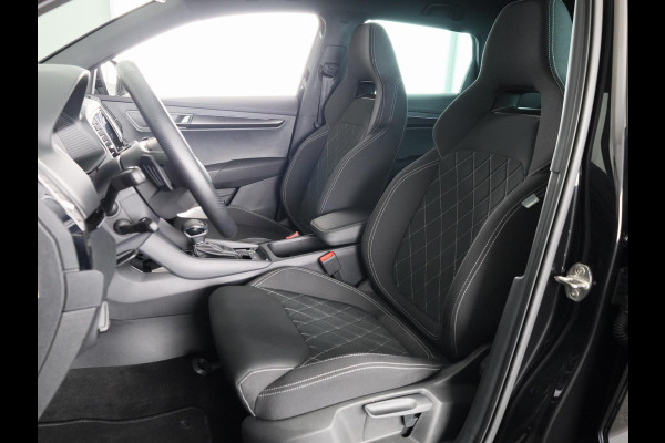 Škoda Karoq 1.5 TSI ACT Sportline Business 150 pk Automaat (DSG) | Verlengde garantie | Navigatie via App | Parkeersensoren | Achteruitrijcamera | Adaptieve cruise control | Stoelverwarming |
