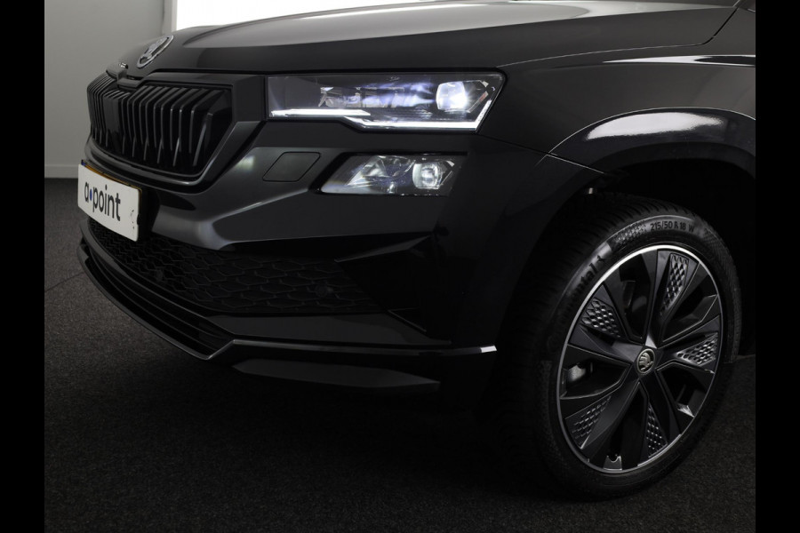 Škoda Karoq 1.5 TSI ACT Sportline Business 150 pk Automaat (DSG) | Verlengde garantie | Navigatie via App | Parkeersensoren | Achteruitrijcamera | Adaptieve cruise control | Stoelverwarming |