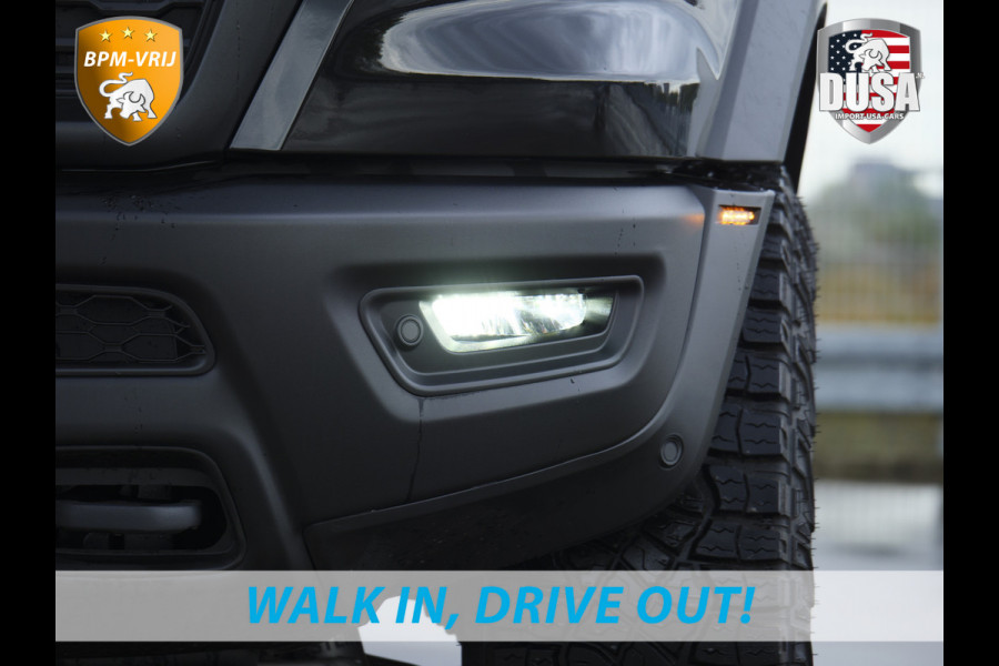 Dodge Ram | RHO | 3.0L Twin-Turbo I6 | 4x4 | Crew Cab | Black Edition | Panoramadak | 14,4-inch Touchscreen | Passenger Display | Getoonde accessoires zijn verkrijgbaar tegen meerprijs
