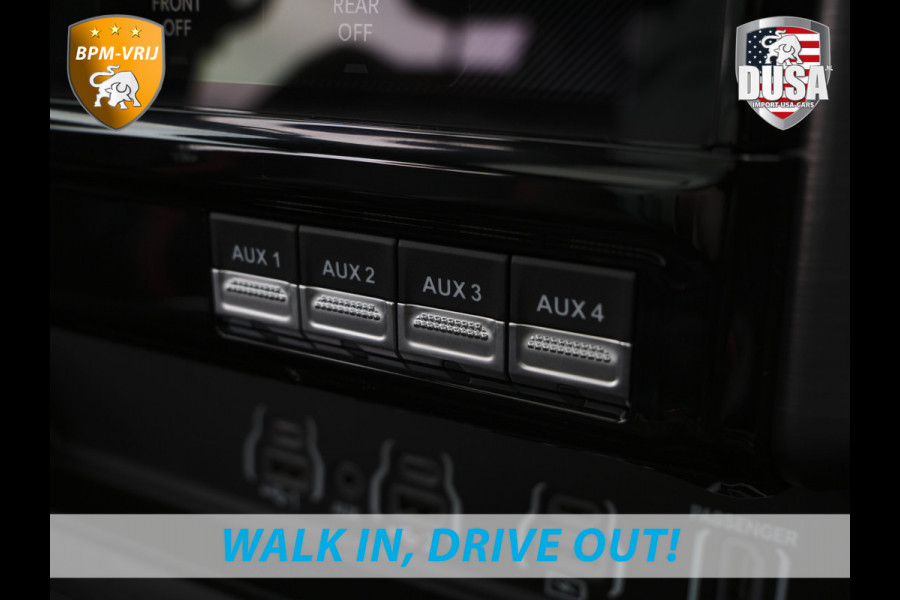 Dodge Ram | RHO | 3.0L Twin-Turbo I6 | 4x4 | Crew Cab | Black Edition | Panoramadak | 14,4-inch Touchscreen | Passenger Display | Getoonde accessoires zijn verkrijgbaar tegen meerprijs