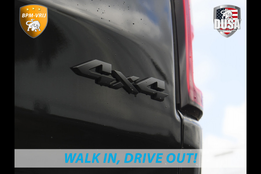 Dodge Ram | 1500 | Rebel | Night | 4x4 | Crew Cab | 3.0L Twin-turbo I6 | BPM-VRIJ  | Pano | Harman Kardon | Leder interieur Getoonde accessoires zijn verkrijgbaar tegen meerprijs