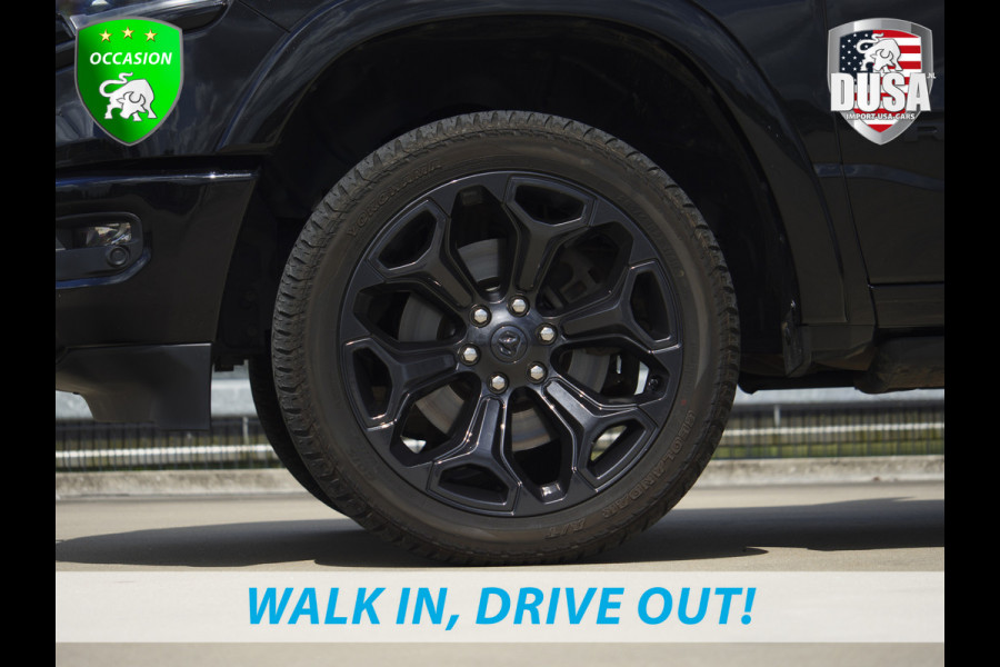 Dodge Ram 1500 | Limited | 5.7 V8 | 4x4 | Crew Cab Night Edition | HEMI | Panorama | Deksel | Full Nieuw binnen!