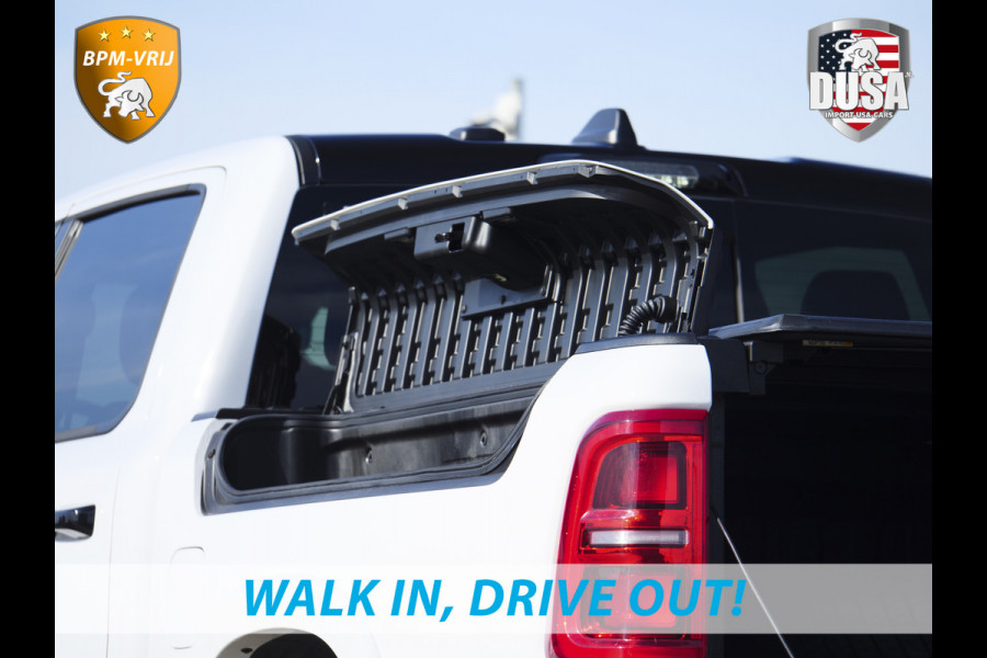 Dodge Ram | 1500 | Limited | Night | 3.0L Twin-Turbo I6 | High Output | | Passenger Display | 14,4 Touch Screen | Harman Kardon | RAMBOX Getoonde accessoires zijn verkrijgbaar tegen meerprijs