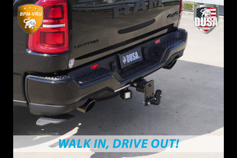 Dodge Ram | 1500 | Limited | 3.0L Twin-Turbo I6 | High Output | BPM-VRIJ | Passenger Display | 14,4 Touch Screen  | RAMBOX Getoonde accessoires zijn verkrijgbaar tegen meerprijs