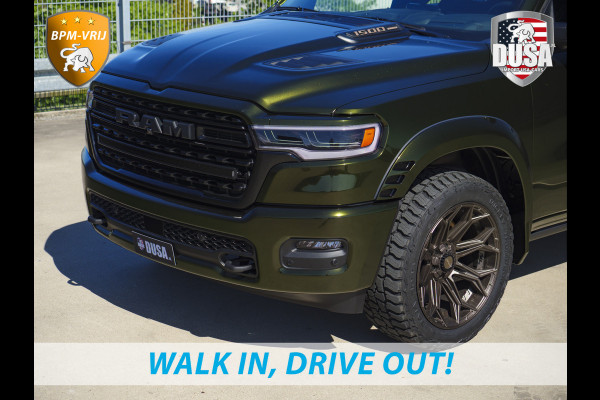 Dodge Ram | 1500 | Limited | 3.0L Twin-Turbo I6 | High Output | BPM-VRIJ | Passenger Display | 14,4 Touch Screen | Harman Kardon | RAMBOX Getoonde accessoires zijn verkrijgbaar tegen meerprijs