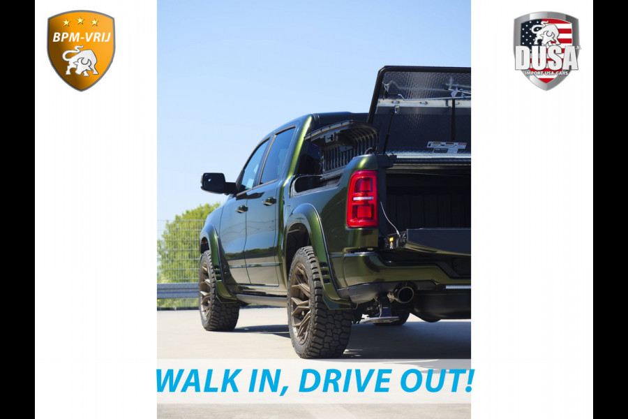 Dodge Ram | 1500 | Limited | 3.0L Twin-Turbo I6 | High Output | BPM-VRIJ | Passenger Display | 14,4 Touch Screen | Harman Kardon | RAMBOX Getoonde accessoires zijn verkrijgbaar tegen meerprijs