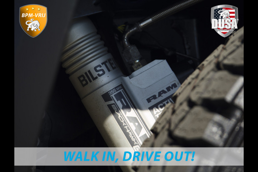 Dodge Ram | RHO | 3.0L Twin-Turbo I6 | 4x4 | Crew Cab Night Edtion | Panoramadak | 14,4-inch Touchscreen | Passenger Display | Getoonde accessoires zijn verkrijgbaar tegen meerprijs