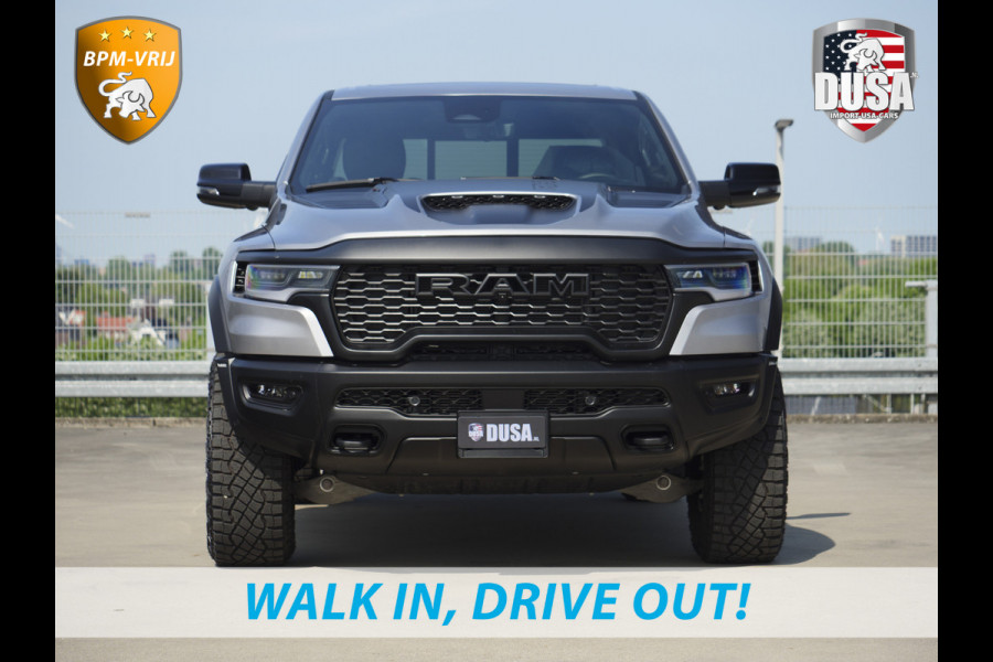 Dodge Ram | RHO | 3.0L Twin-Turbo I6 | 4x4 | Crew Cab TWIN-TURBO HIGH OUTPUT | Panoramadak | 14,4-inch Touchscreen | Passenger Display | Getoonde accessoires zijn verkrijgbaar tegen meerprijs