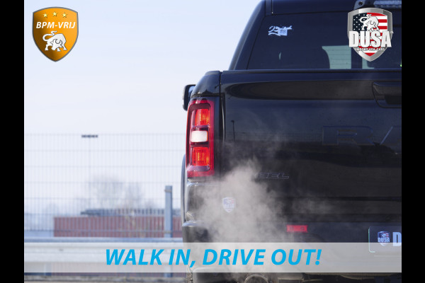 Dodge Ram | 1500 | Rebel | Premium | 4x4 | Crew Cab | 3.0L Twin-turbo I6 | BPM-VRIJ | 10,2 inch Passenger Screen | Harman Kardon | Getoonde accessoires zijn verkrijgbaar tegen meerprijs