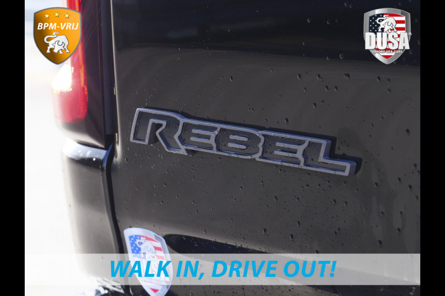 Dodge Ram | 1500 | Rebel | Premium | 4x4 | Crew Cab | 3.0L Twin-turbo I6 | BPM-VRIJ | 10,2 inch Passenger Screen | Harman Kardon | Getoonde accessoires zijn verkrijgbaar tegen meerprijs