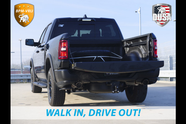 Dodge Ram | 1500 | Rebel | Premium | 4x4 | Crew Cab | 3.0L Twin-turbo I6 | BPM-VRIJ | 10,2 inch Passenger Screen | Harman Kardon | Getoonde accessoires zijn verkrijgbaar tegen meerprijs