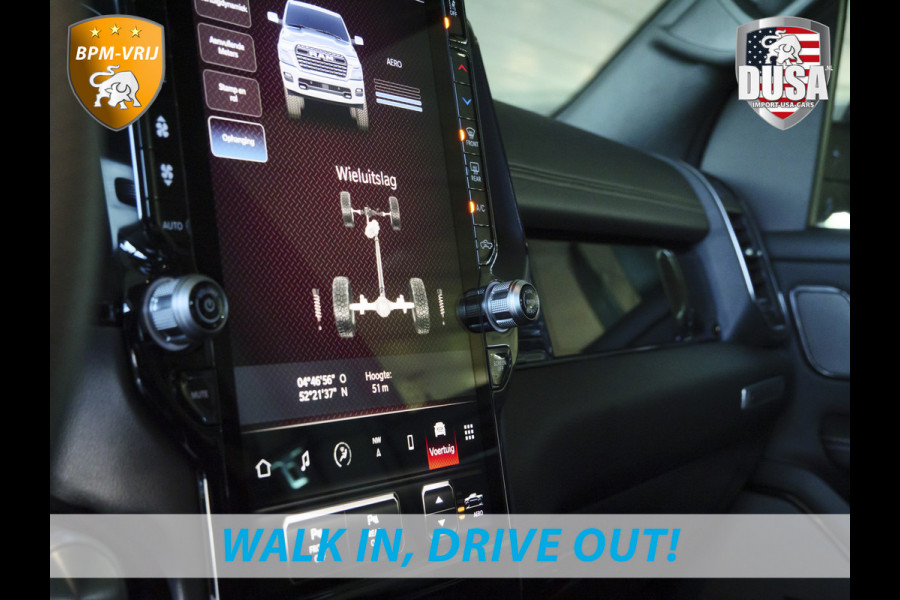 Dodge Ram | 1500 | Rebel | Premium | 4x4 | Crew Cab | 3.0L Twin-turbo I6 | BPM-VRIJ | 10,2 inch Passenger Screen | Harman Kardon | Getoonde accessoires zijn verkrijgbaar tegen meerprijs