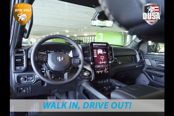 Dodge Ram | 1500 | Rebel | Premium | 4x4 | Crew Cab | 3.0L Twin-turbo I6 | BPM-VRIJ | 10,2 inch Passenger Screen | Harman Kardon | Getoonde accessoires zijn verkrijgbaar tegen meerprijs