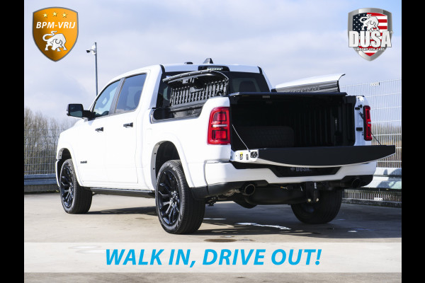Dodge Ram | 1500 | Limited | Night | 3.0L Twin-Turbo I6 | High Output | BPM-VRIJ | Massage stoelen | Harman Kardon | Passenger Display | RAMBOX Getoonde accessoires zijn verkrijgbaar tegen meerprijs