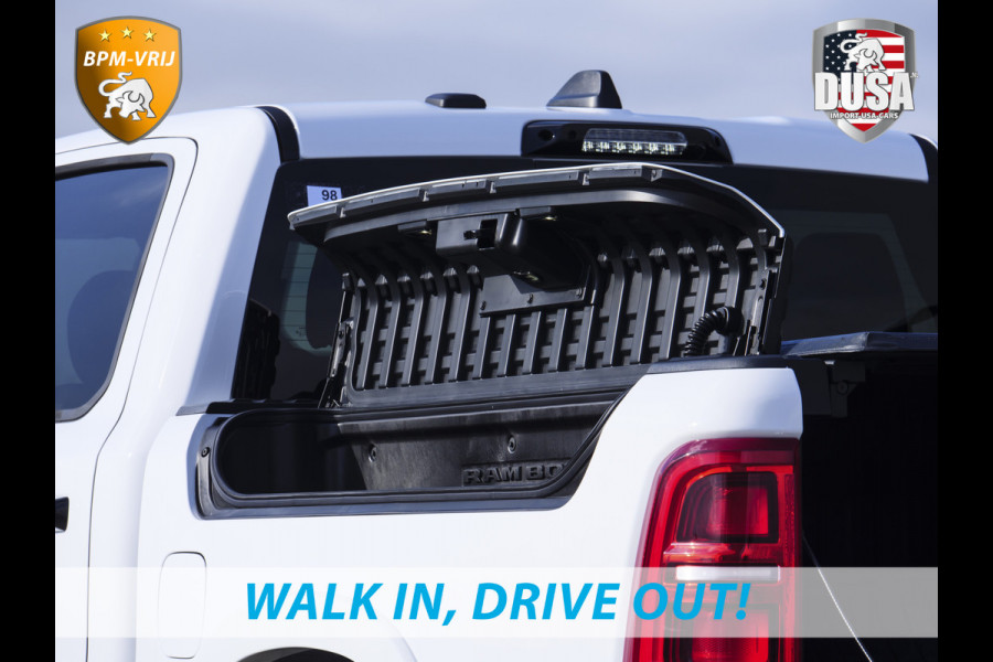 Dodge Ram | 1500 | Limited | Night | 3.0L Twin-Turbo I6 | High Output | BPM-VRIJ | Massage stoelen | Harman Kardon | Passenger Display | RAMBOX Getoonde accessoires zijn verkrijgbaar tegen meerprijs