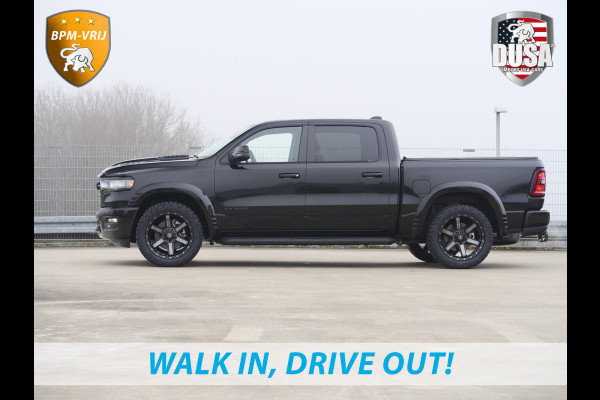 Dodge Ram 1500 | Laramie | Night | 3.0L I6 Hurricane | BPM-VRIJ | 4X4 | | BPM-VRIJ | 14,4-inch Touchscreen | Passenger Display | Getoonde accessoires zijn verkrijgbaar tegen meerprijs