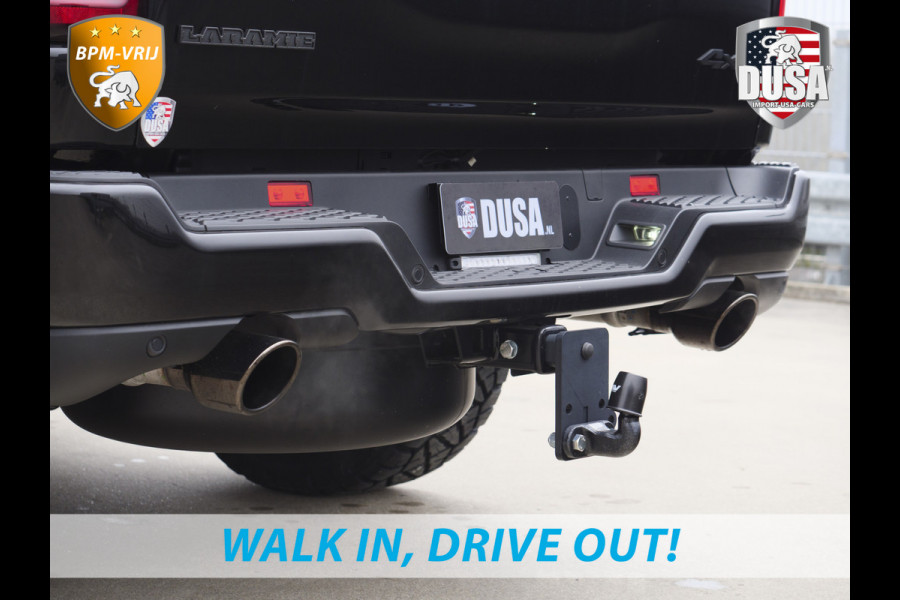 Dodge Ram 1500 | Laramie | Night | 3.0L I6 Hurricane | BPM-VRIJ | 4X4 | | BPM-VRIJ | 14,4-inch Touchscreen | Passenger Display | Getoonde accessoires zijn verkrijgbaar tegen meerprijs