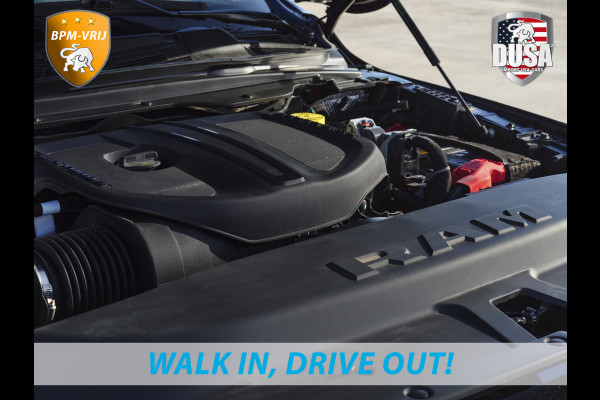 Dodge Ram 1500 | Laramie | Night | 3.0L I6 Hurricane | BPM-VRIJ | 4X4 | | BPM-VRIJ | 14,4-inch Touchscreen | Passenger Display | Getoonde accessoires zijn verkrijgbaar tegen meerprijs