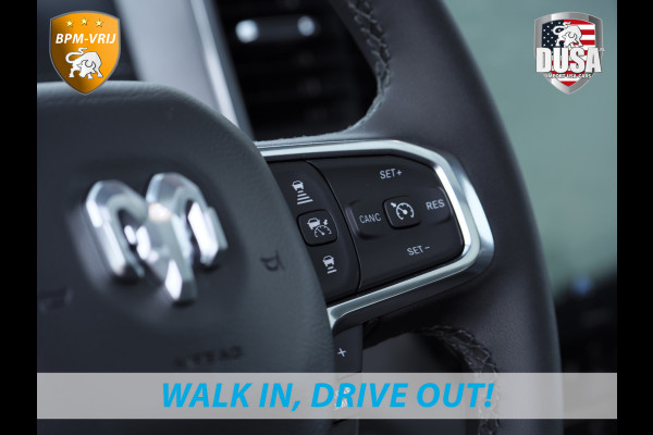 Dodge Ram 1500 | Laramie | Night | 3.0L I6 Hurricane | BPM-VRIJ | 4X4 | | BPM-VRIJ | 14,4-inch Touchscreen | Passenger Display | Getoonde accessoires zijn verkrijgbaar tegen meerprijs