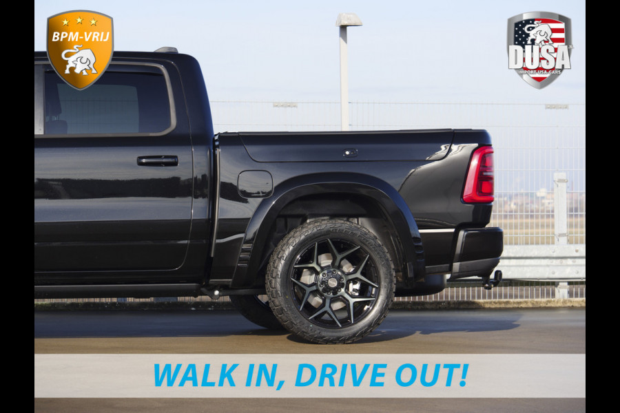 Dodge Ram | 1500 | Limited | Night | 3.0L Twin-Turbo I6 | High Output | BPM-VRIJ | Passenger Display | 14,4 Touch Screen | Harman Kardon | RAMBOX Getoonde accessoires zijn verkrijgbaar tegen meerprijs