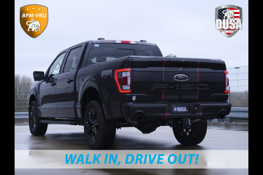Ford USA F-150 5.0 V8 | Super Crew | Lariat FX4 | Black Edition | BPM-VRIJ 360 Camera | Pano | Black Edition | Getoonde accessoires zijn verkrijgbaar tegen meerprijs